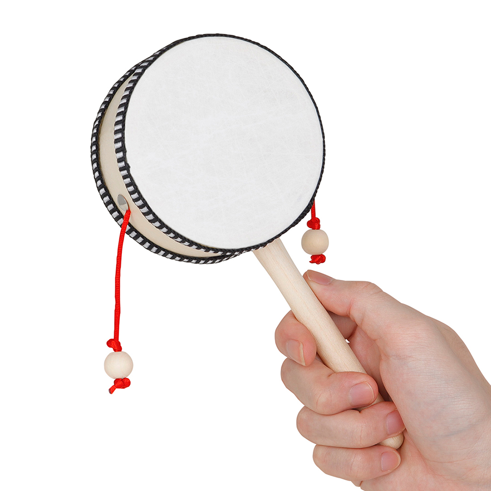 A Musical Instrument You Shake - ของเล่นเขย่ามือไม้สีดำขนาด 4 นิ้ว เครื่องดนตรีคลาสสิกแบบดั้งเดิมสำหรับเด็ก ของขวัญสำหรับเด็ก
