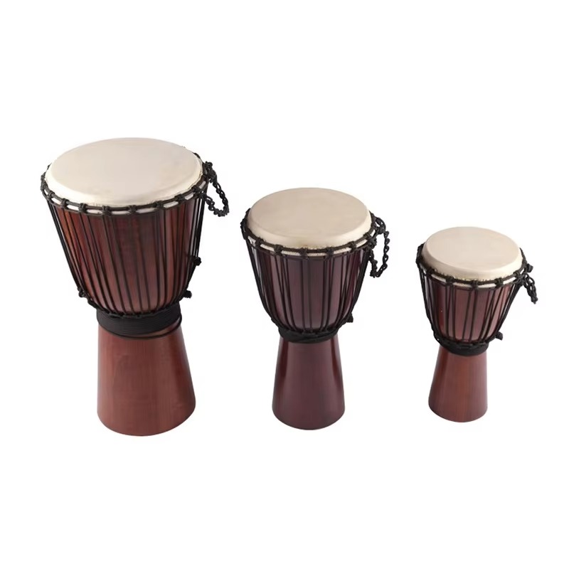 Musical Instrument Kids - กลองเจมเบแบบปรับแต่งได้ กลองแอฟริกัน กลองมือ คุณภาพสูง เครื่องดนตรีประเภทเพอร์คัชชัน สำหรับเด็ก