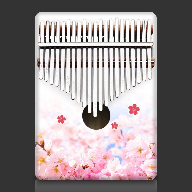 สีสัน21 Key Kalimba เด็กการ์ตู - Musical Instrument Kids บทวิจารณ์และราคา