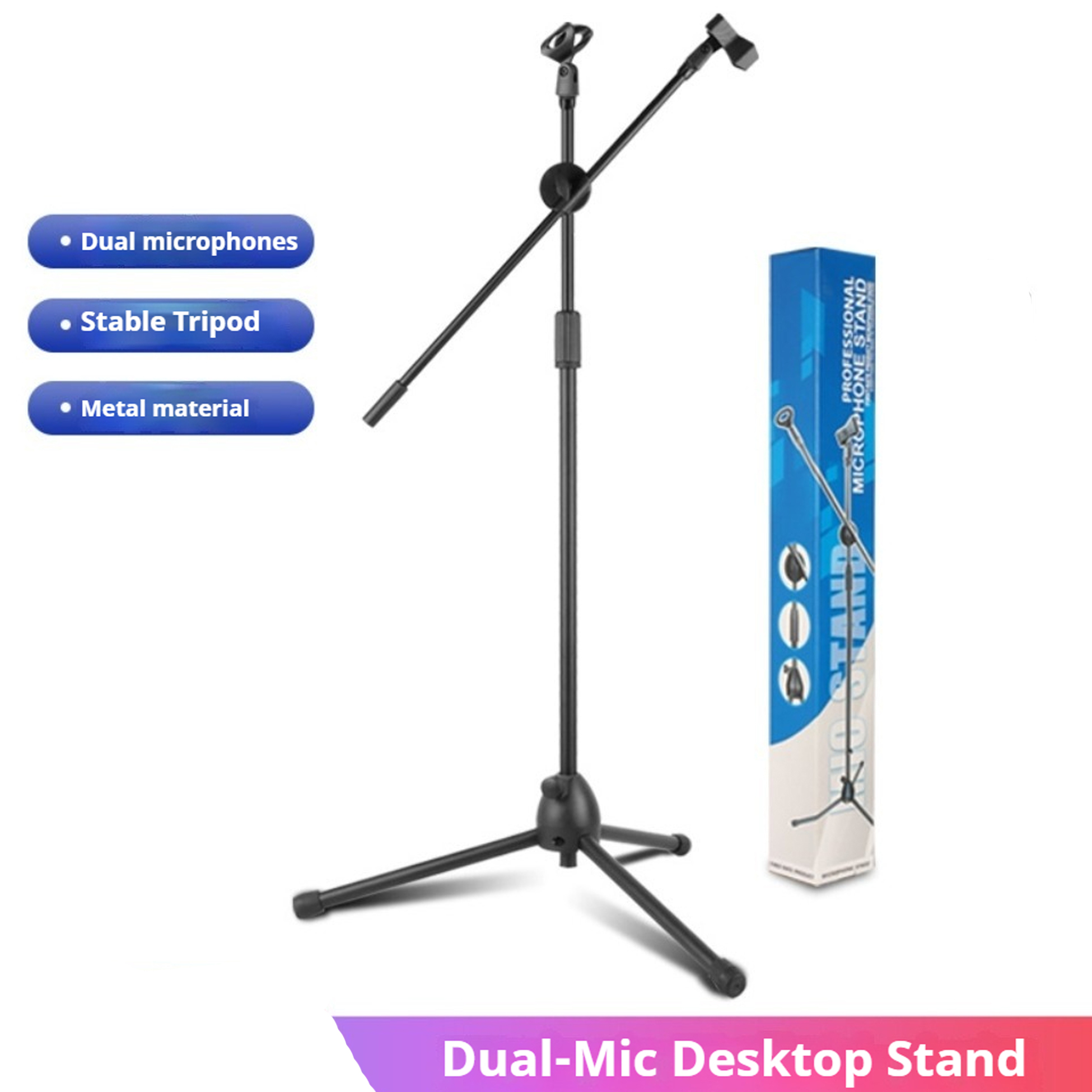 ขาตั้งไมโครโฟนแบบตั้งพื้นพร้อม - A Musical Instrument You Shake บทวิจารณ์และราคา