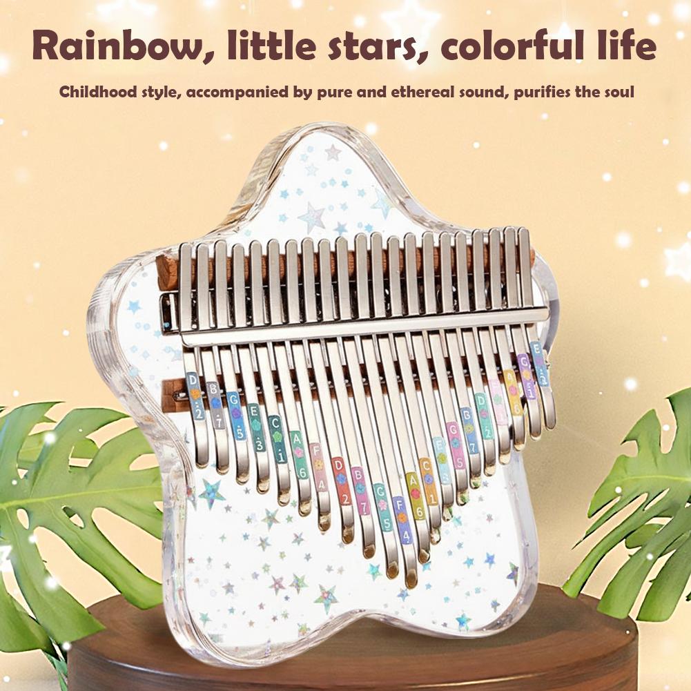 คีย์บอร์ดพกพา 21/17 คีย์ คริสต - Musical Instrument Kalimba บทวิจารณ์และราคา