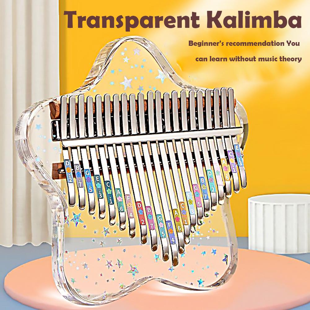 คีย์บอร์ดพกพา 21/17 คีย์ คริสต - Musical Instrument Kalimba บทวิจารณ์และราคา
