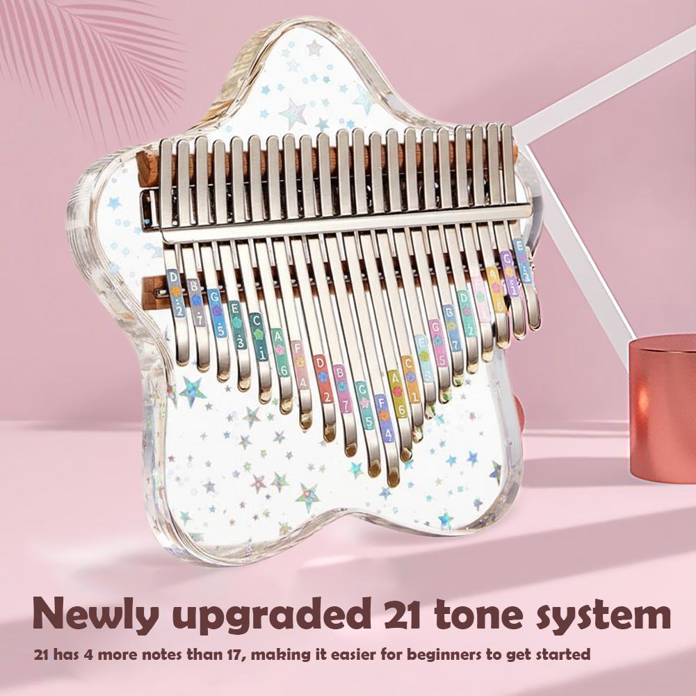 คีย์บอร์ดพกพา 21/17 คีย์ คริสต - Musical Instrument Kalimba บทวิจารณ์และราคา
