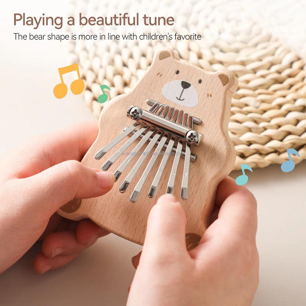 คาลิมบาขนาดเล็ก 8 คีย์ แบบพกพา - Musical Instrument Kids บทวิจารณ์และราคา
