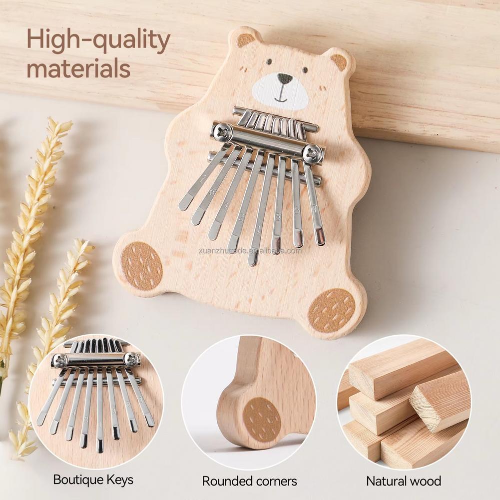 คาลิมบาขนาดเล็ก 8 คีย์ แบบพกพา - Musical Instrument Kids บทวิจารณ์และราคา