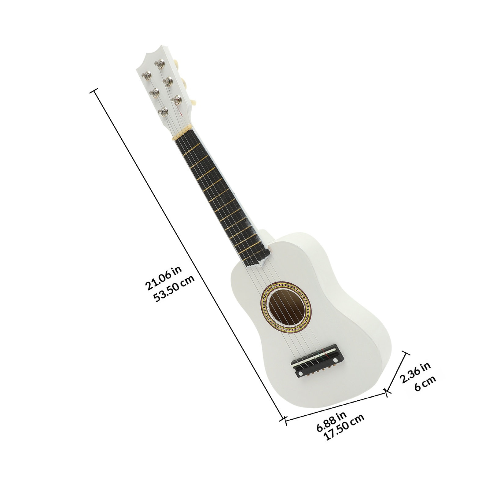 กีตาร์อะคูสติกขนาด 21 นิ้วสำหร - Musical Instrument Kids บทวิจารณ์และราคา