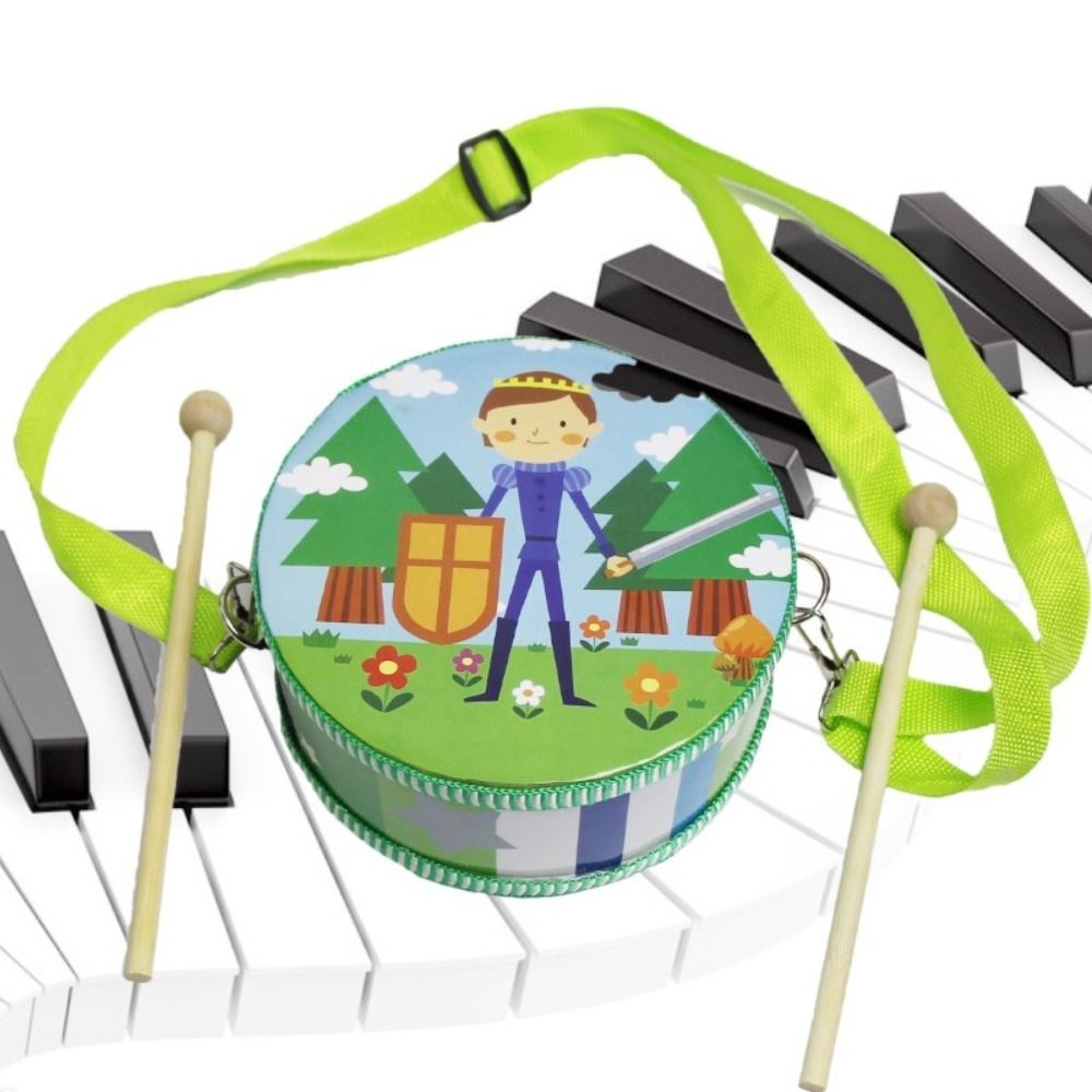 กลองไม้สำหรับเด็ก กลองสองด้านพ - Musical Instrument Kids บทวิจารณ์และราคา