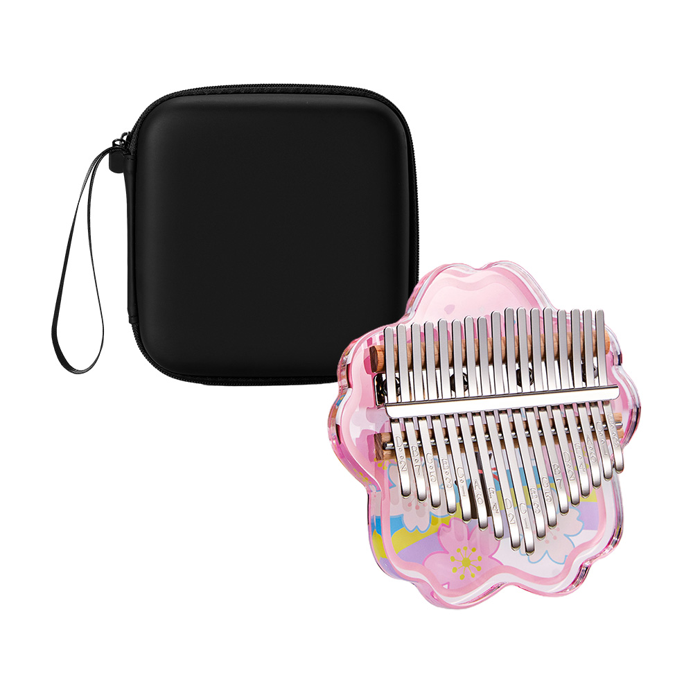 เปียโนขนาดเล็ก17คีย์แบบพกพาเคร - Musical Instrument Kalimba บทวิจารณ์และราคา