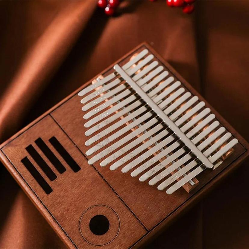 รีโทร Kalimba 17 คีย์นิ้วมือเป - Musical Instrument Kalimba บทวิจารณ์และราคา