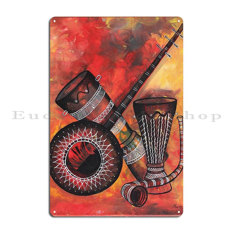 เครื่องดนตรีป้ายโลหะโรงรถคลับโ - Musical Instrument Sign บทวิจารณ์และราคา
