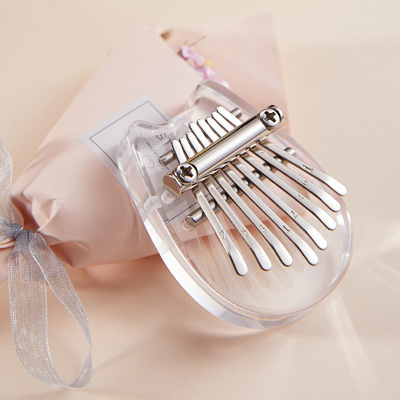 5*7 ซม.8Key Kalimba Thumb เปีย - Musical Instrument Kids บทวิจารณ์และราคา