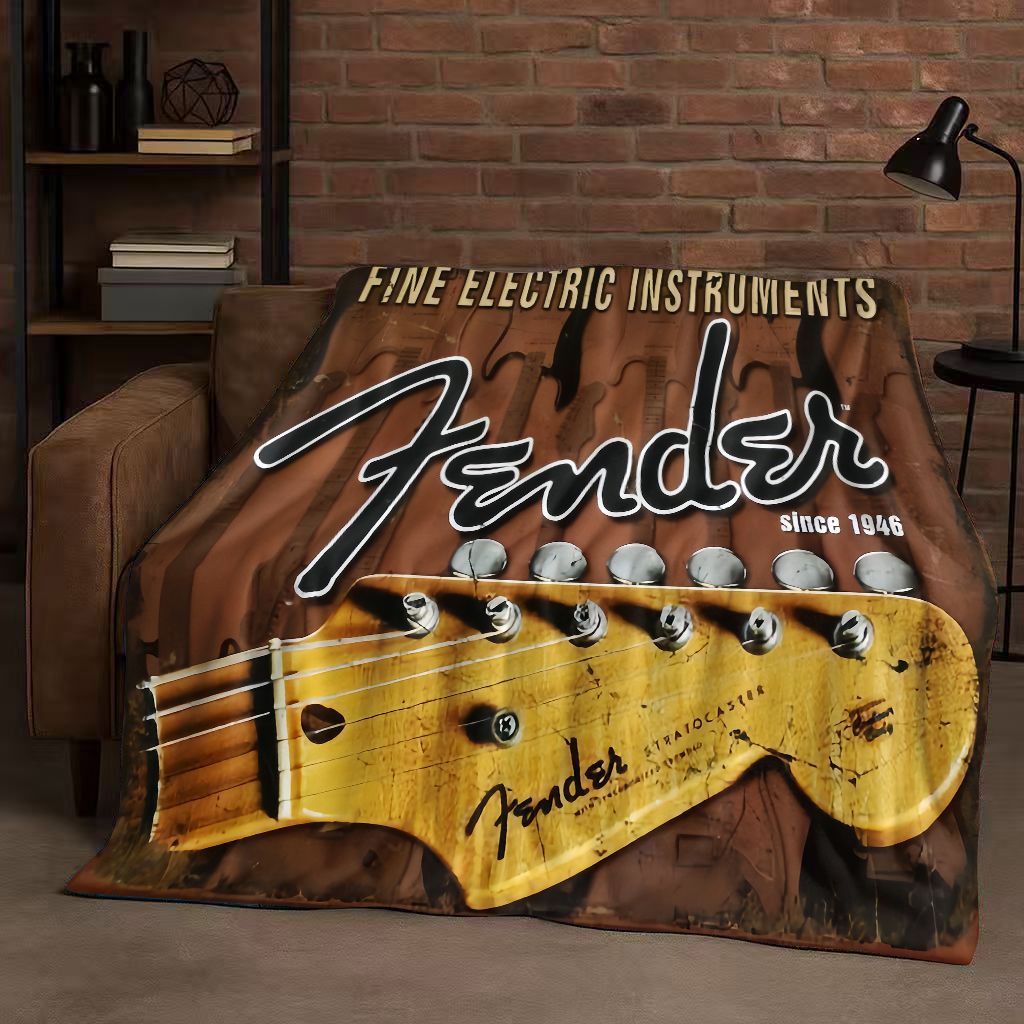 ผ้าห่มลายกีตาร์ 3 มิติ แบบ F-F - Musical Instrument Sign บทวิจารณ์และราคา