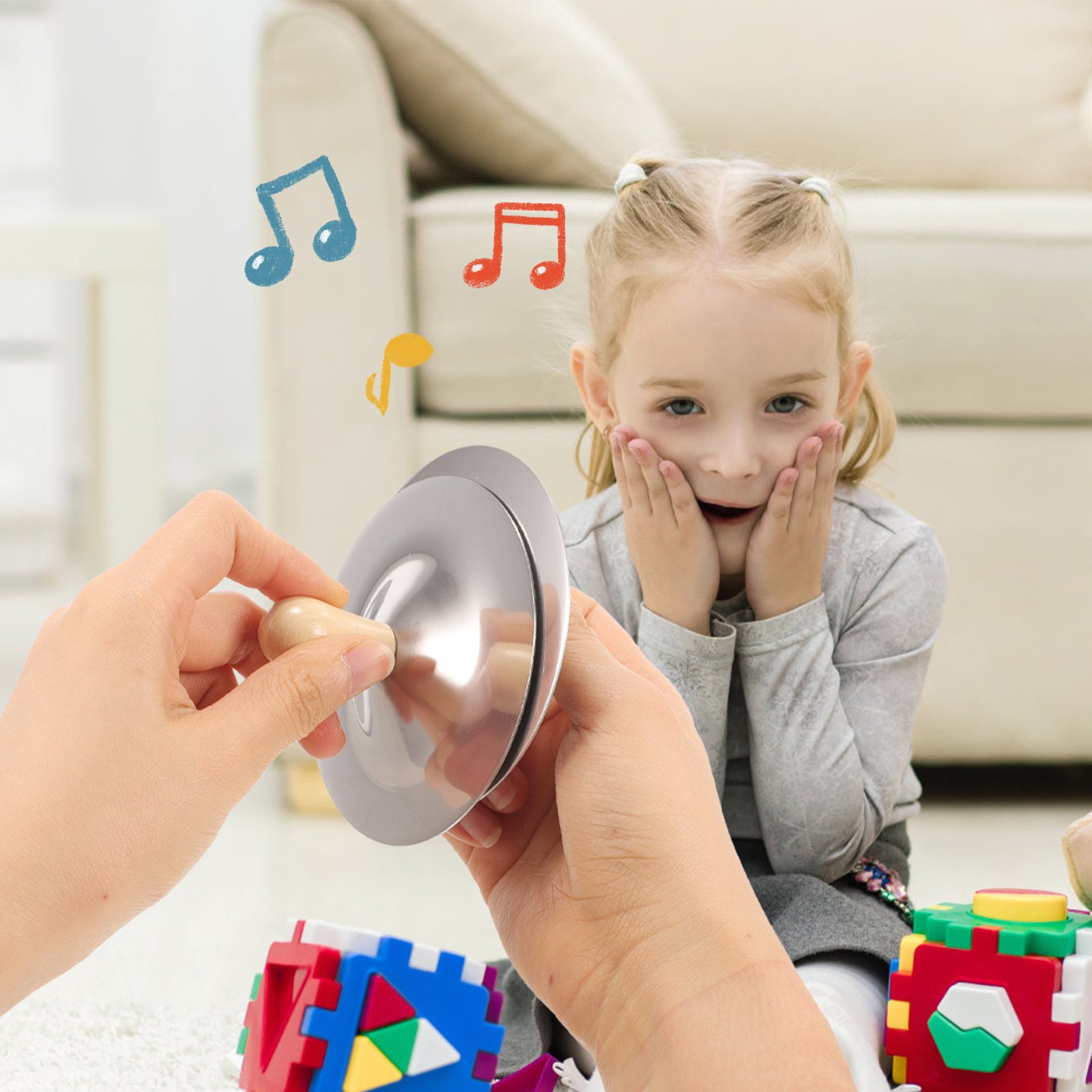 2 ชิ้น ไซม์บัลขนาดเล็กสำหรับเด - Musical Instrument Kids บทวิจารณ์และราคา