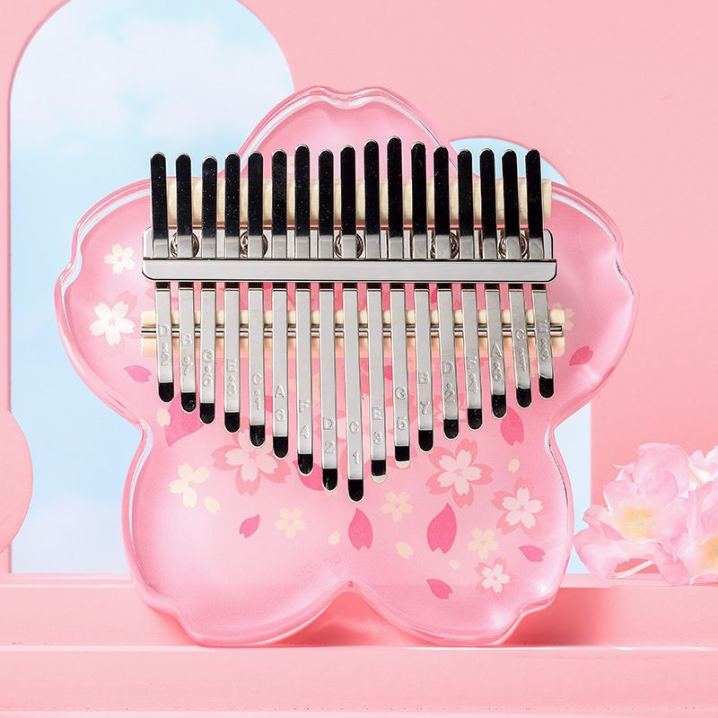 คาลิมบาอะคริลิค สำหรับมืออาชีพ - Musical Instrument Kalimba บทวิจารณ์และราคา